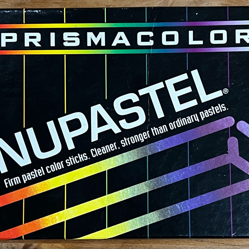 Vtg Prismacolor 12 count Nupastel Firm Pastel Color Sticks USA Excellent Cond.